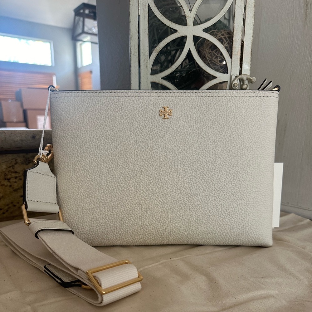 New Tory Burch Swingpack BLAKE  new ivory - Picture 8 of 14